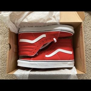 Vans Sk8-Hi Red Sneakers